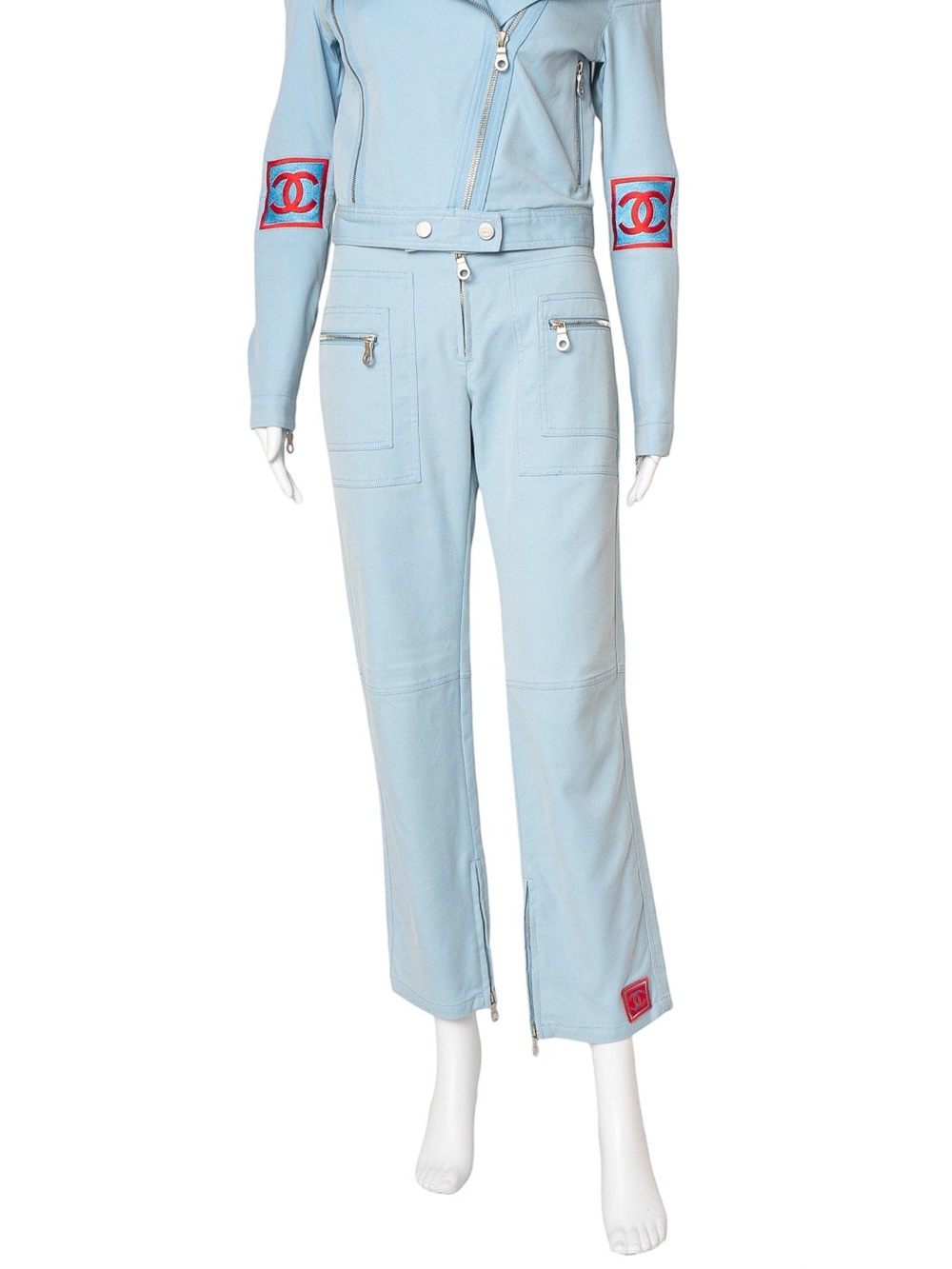 🩵 Rare Vintage Chanel Moto Pants 🩵